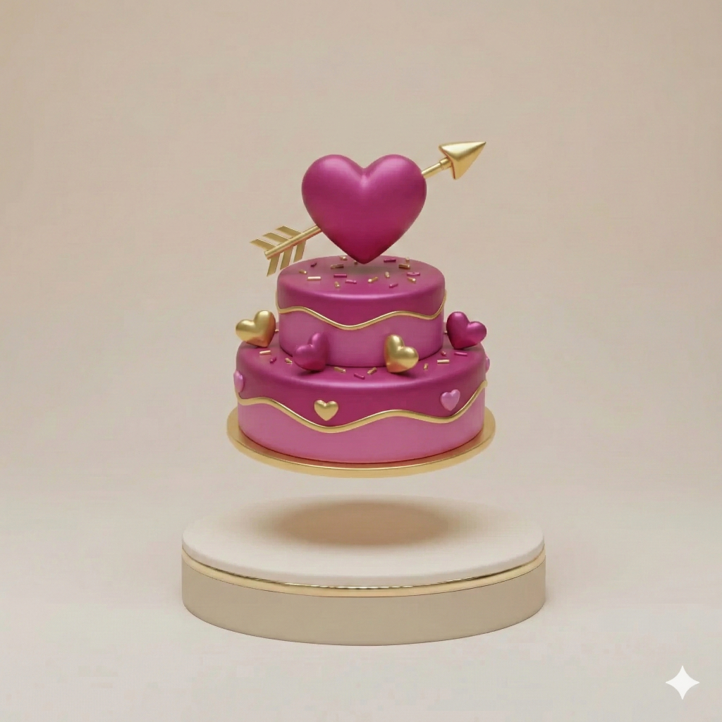 Gâteau de la Saint-Valentin