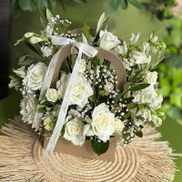  Composition de Fleurs Fraîches en Sac