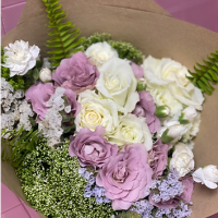  Bouquet à la Main de Fleurs Fraîches S