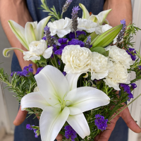  Bouquet à la Main de Fleurs Fraîches S