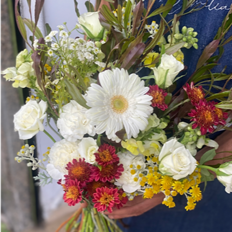  Bouquet à la Main de Fleurs Fraîches S
