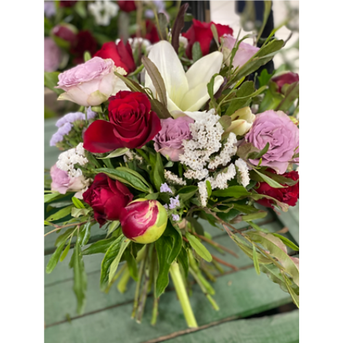 Bouquet à la Main de Fleurs Fraîches M Bouquet à la Main de Fleurs Fraîches M