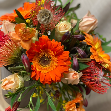Bouquet à la Main de Fleurs Fraîches M