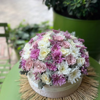 Composition Fiancailles Fleurs Fraiches