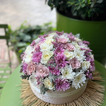 Composition Fiancailles Fleurs Fraiches