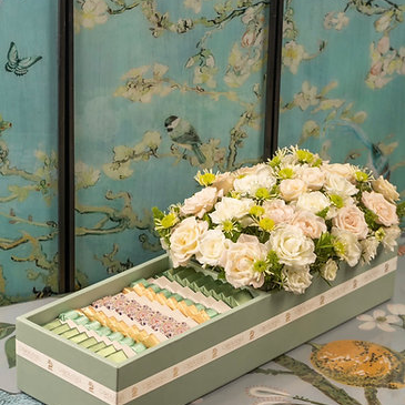 Serviteur Fiançaille - Chocolat & Fleurs