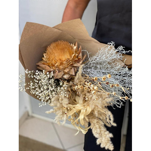 Bouquet à la Main de Fleurs Séchées S Bouquet à la Main de Fleurs Séchées S