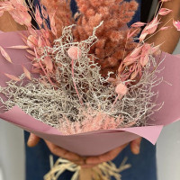 Bouquet à la Main de Fleurs Séchées S