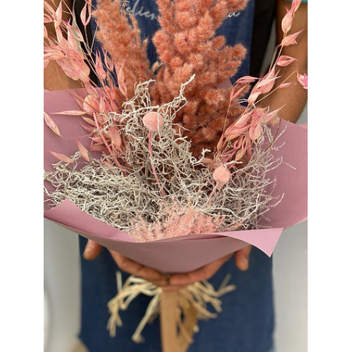 Bouquet à la Main de Fleurs Séchées S Bouquet à la Main de Fleurs Séchées S