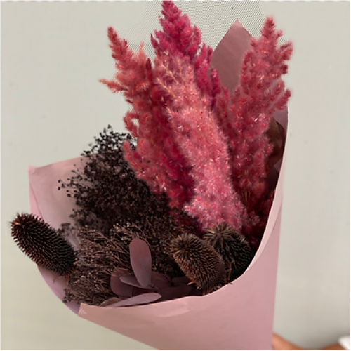 Bouquet à la Main de Fleurs Séchées M Bouquet à la Main de Fleurs Séchées M