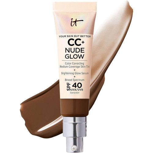 IT CC+ NUDE GLOW CREME CORRECTRICE SOIN TEINTE NEUTRAL MEDIUM SPF40 32ML IT CC+ NUDE GLOW CREME CORRECTRICE SOIN TEINTE NEUTRAL MEDIUM SPF40 32ML