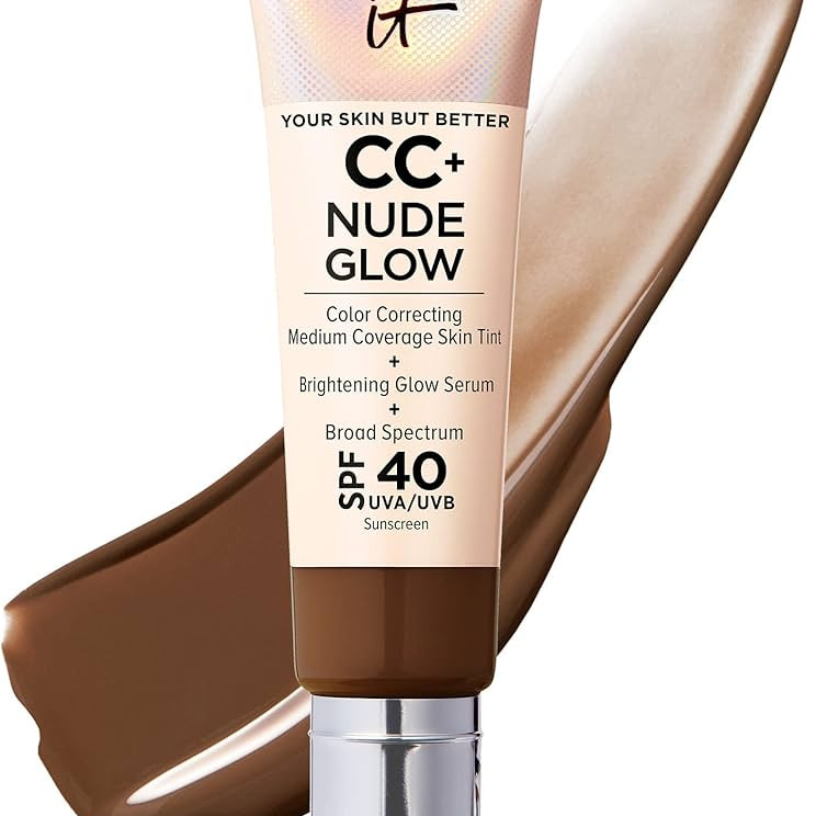IT CC+ NUDE GLOW CREME CORRECTRICE SOIN TEINTE NEUTRAL MEDIUM SPF40 32ML