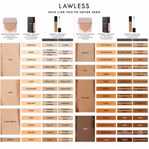 LAWLESS CONCEALER BLUSHED HONEY LAWLESS CONCEALER BLUSHED HONEY