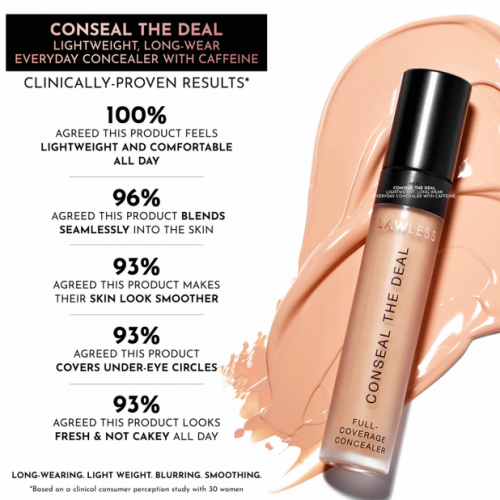 LAWLESS CONCEALER BLUSHED HONEY LAWLESS CONCEALER BLUSHED HONEY