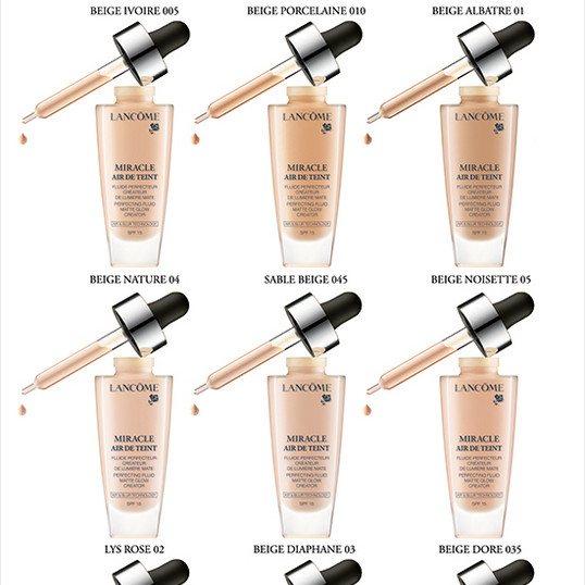 LANCOME PARIS MIRACLE AIR DE TEINT SPF15 NUMERO 04