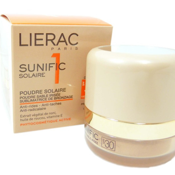 LIERAC SUNIFIC POUDRE SOLAIRE SABLE IRISEE SPF30 6G
