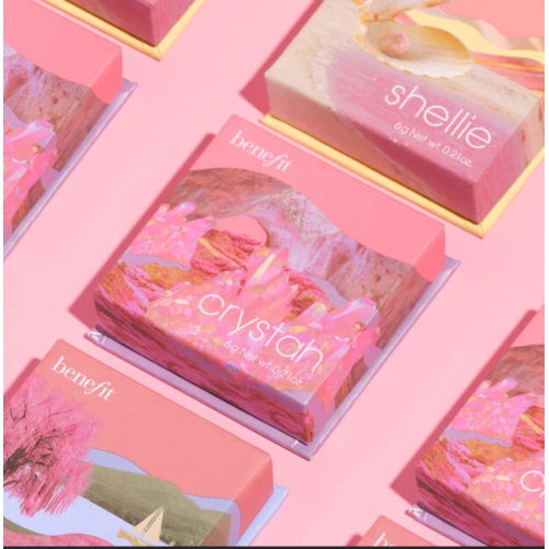 BENEFIT BLUSH LADIES CRYSTAH STRAWBERRY PINK BLUSH 6G BENEFIT BLUSH LADIES CRYSTAH STRAWBERRY PINK BLUSH 6G