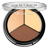 NYX 3 STEPS TO SCULPT PALETTE SCULPTANTE POUR LE VISAGE EN 3 ETAPES 5G