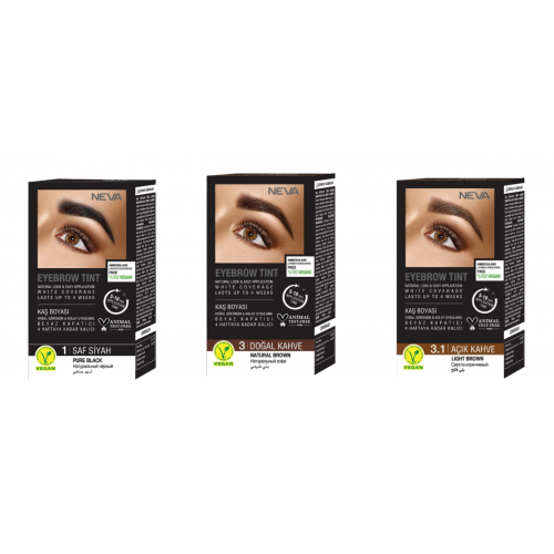 NEVA EYEBROW TINT NUMREO 1 NEVA EYEBROW TINT NUMREO 1