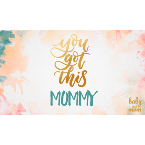 Carte Cadeau "You Got This Mommy" à partir de 500 MAD Carte Cadeau "You Got This Mommy" à partir de 500 MAD
