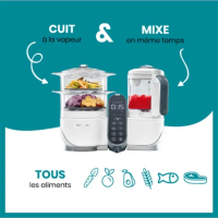 Babymoov Nutribaby (+) Robot Cuiseur Multifonctions Blanc