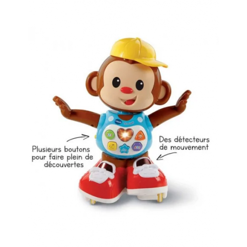 Vtech Singe interactif qui marche et danse Titi Ouistiti 12 - 36mois Vtech Singe interactif qui marche et danse Titi Ouistiti 12 - 36mois