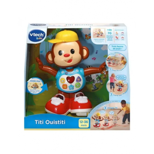 Vtech Singe interactif qui marche et danse Titi Ouistiti 12 - 36mois Vtech Singe interactif qui marche et danse Titi Ouistiti 12 - 36mois