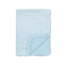Couverture Douce à Pois pour bébé - Bleu Couverture Douce à Pois pour bébé - Bleu