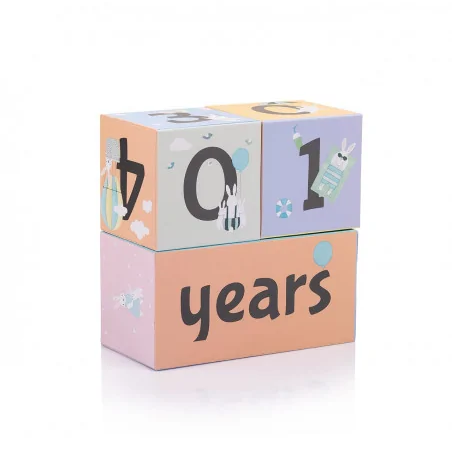 Cubes âge souvenirs Grossesse, Naissance et Anniversaire