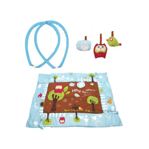 Ludi Tapis D’éveil « Chouette » 0m+ Ludi Tapis D’éveil « Chouette » 0m+