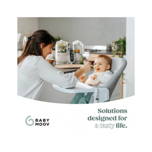 Babymoov Nutribaby (+) Robot Cuiseur Multifonctions Mineral Beige Babymoov Nutribaby (+) Robot Cuiseur Multifonctions Mineral Beige