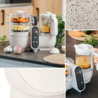 Babymoov Nutribaby (+) Robot Cuiseur Multifonctions Mineral Beige