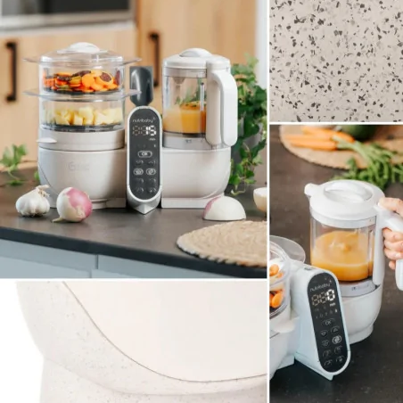 Babymoov Nutribaby (+) Robot Cuiseur Multifonctions Mineral Beige