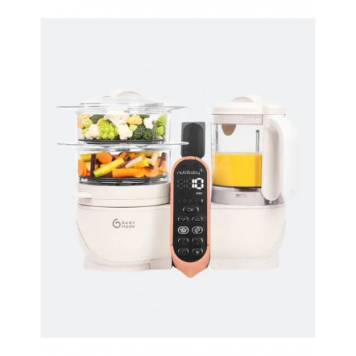 Babymoov Nutribaby (+) Robot Cuiseur Multifonctions Mineral Beige Babymoov Nutribaby (+) Robot Cuiseur Multifonctions Mineral Beige