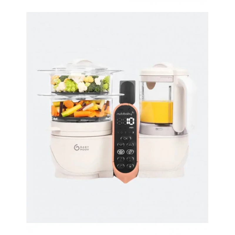 Babymoov Nutribaby (+) Robot Cuiseur Multifonctions Mineral Beige