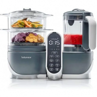 Robot Cuiseur À Vapeur Nutribaby (+) pour Bébé Gris Babymoov