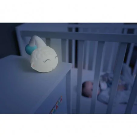 Badabulle Veilleuse Nomade Mouton Léo Bleu