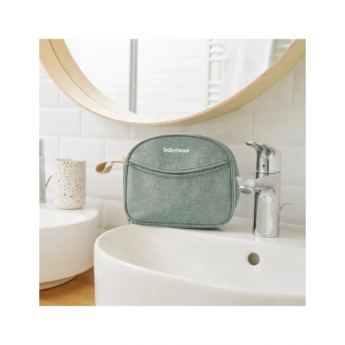 Babymoov Trousse de toilette Trousse de soin Matcha 10 accessoires