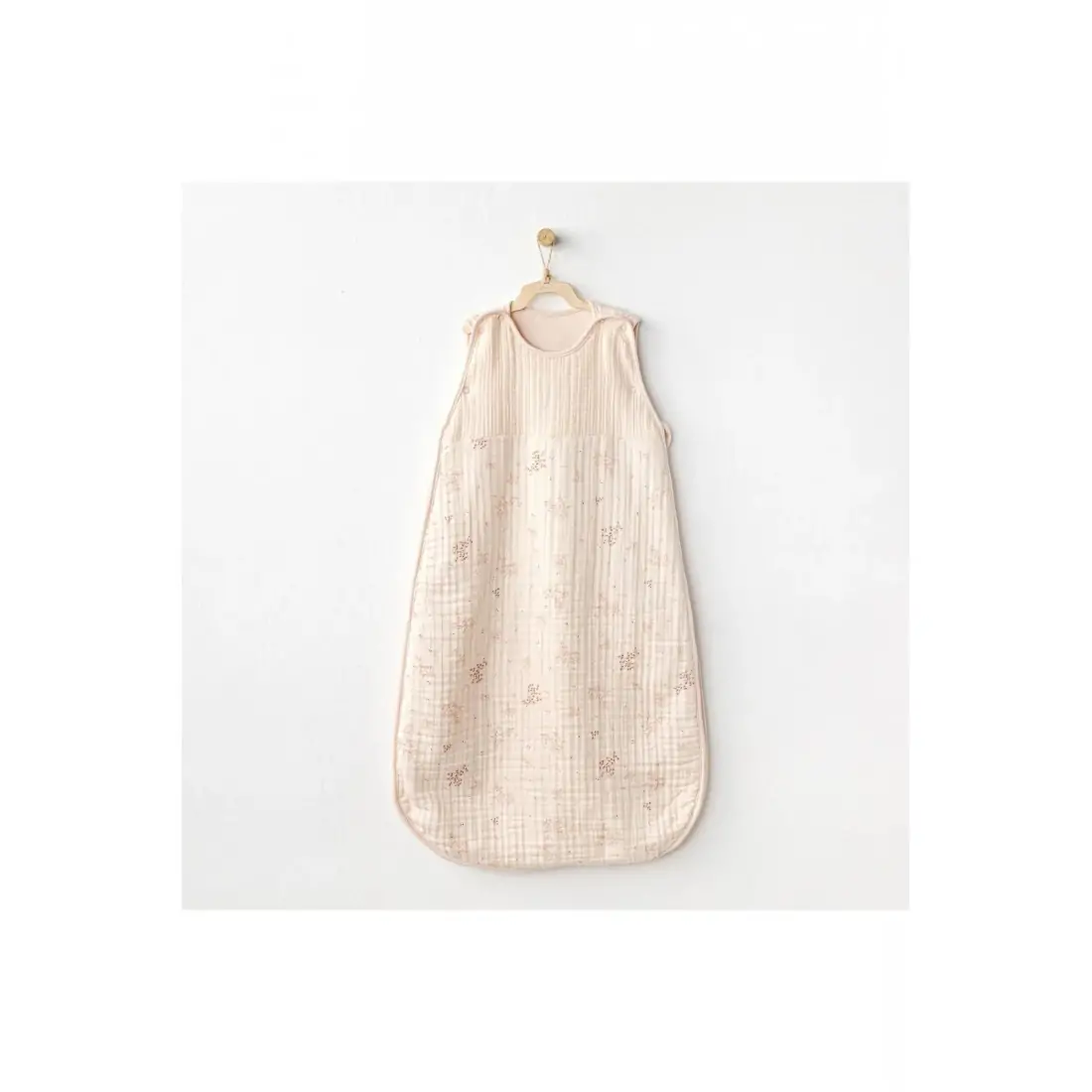 Gigoteuse pour bébé 0-6 mois Pretty Flowers 100% Coton - Corail