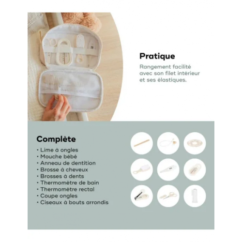 Babymoov Trousse de toilette bébé Sand