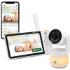Babyphone Vidéo avec Wifi LCD HD 5" 720p Panoramique Inclinaison à 360° avec caméra Zoom 8X