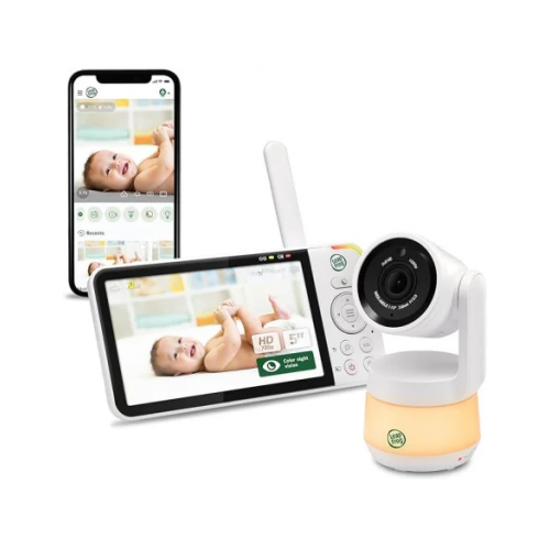 Babyphone Vidéo avec Wifi LCD HD 5" 720p Panoramique Inclinaison à 360° avec caméra Zoom 8X Babyphone Vidéo avec Wifi LCD HD 5" 720p Panoramique Inclinaison à 360° avec caméra Zoom 8X