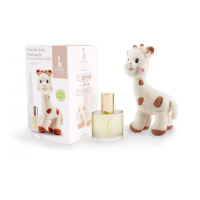 Sophie la Girafe Coffret Eau de Soin 50ml + Sophie Jouet Peluche Doux 17cm 0m+