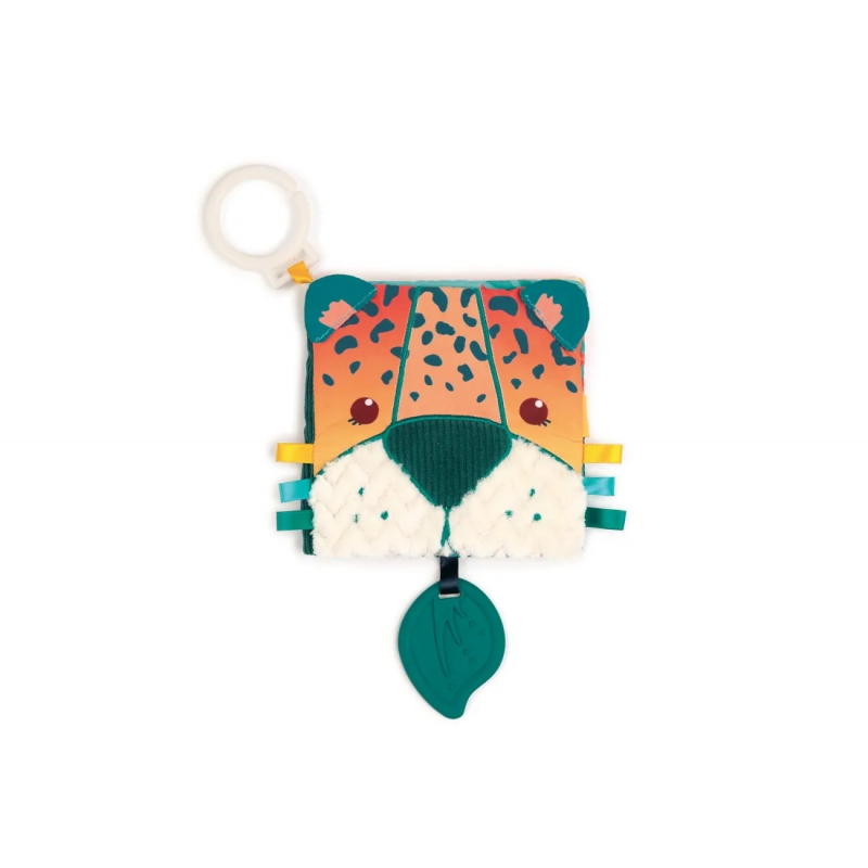 Ludi Livre en tissu d’éveil « Jungle » 3m+