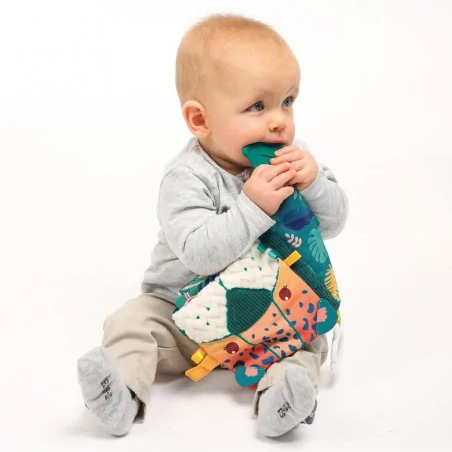 Ludi Livre en tissu d’éveil « Jungle » 3m+