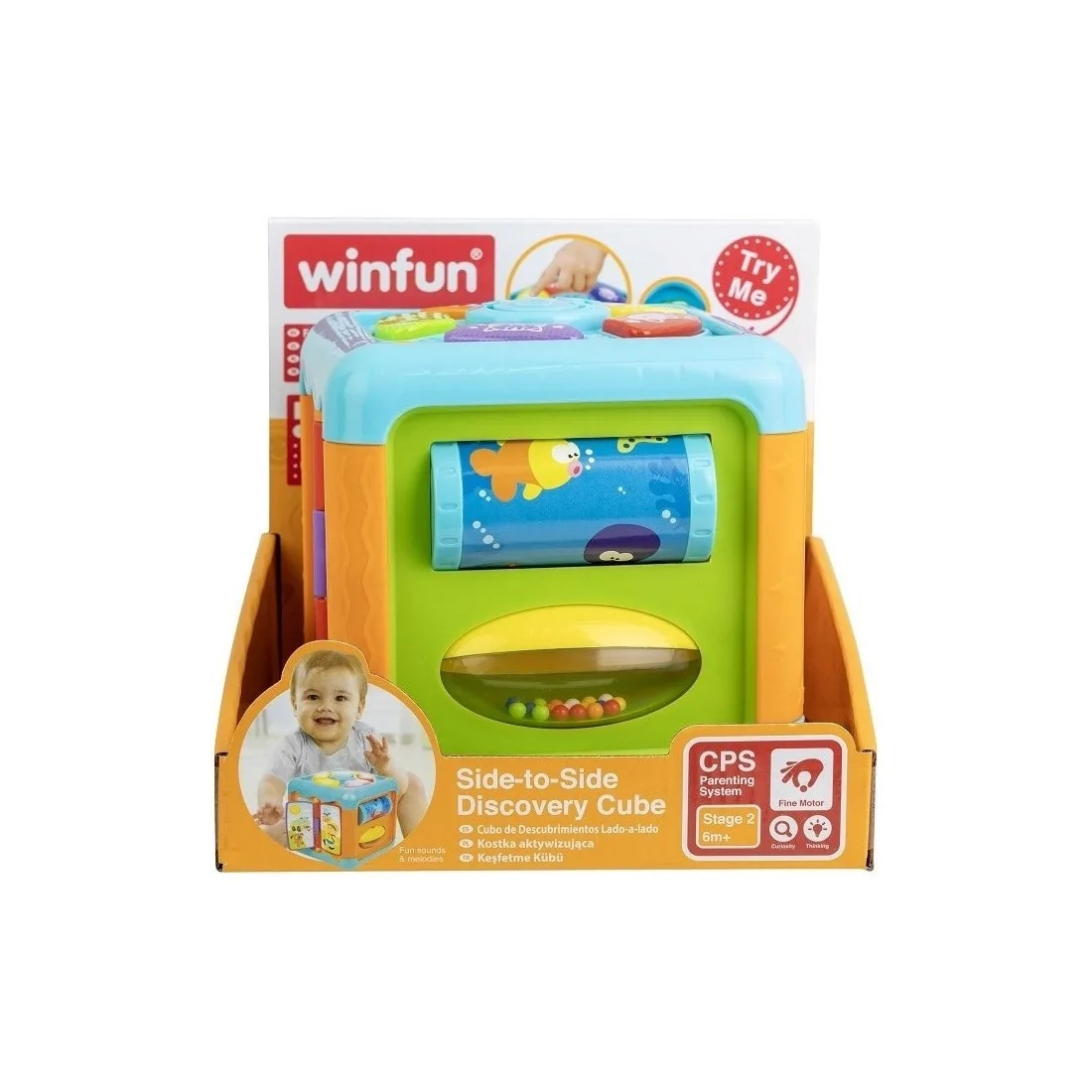 Winfun Cube Des Découvertes 6m+