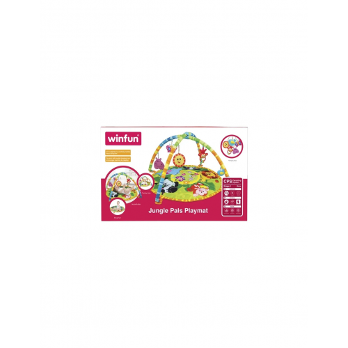 Winfun Tapis d’éveil Trapèze Jungle 0 mois+ Winfun Tapis d’éveil Trapèze Jungle 0 mois+