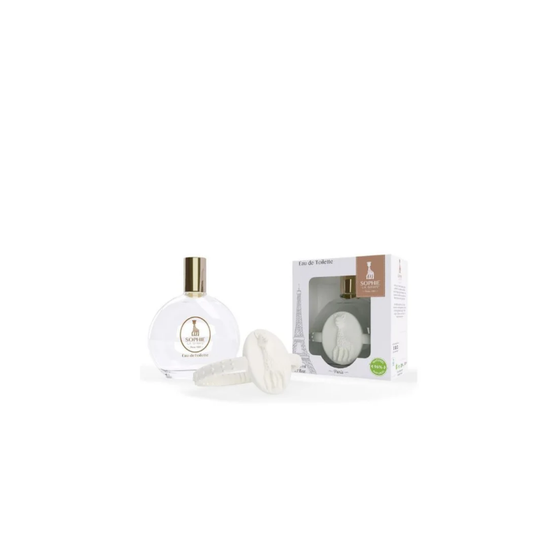 Sophie la Girafe Eau de Toilette pour bébé 50ml + Anneau de dentition 0m+