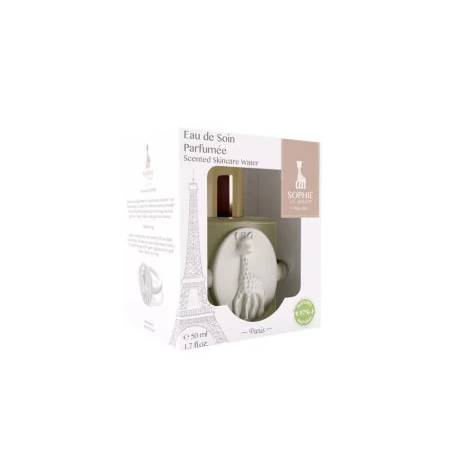 Sophie la Girafe Eau de Soin parfumée pour bébé 50ml + Anneau de dentition 0m+