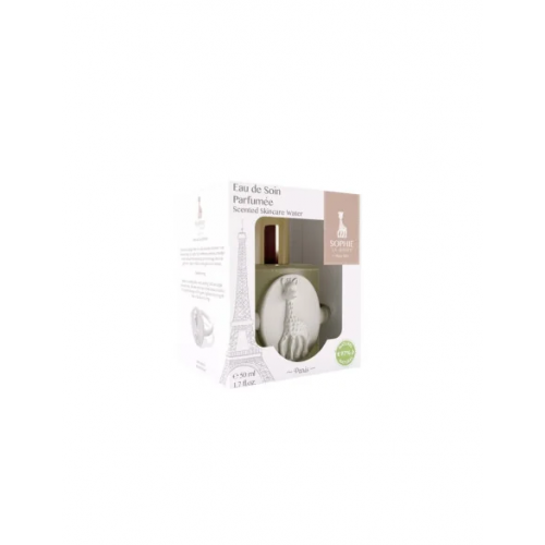 Sophie la Girafe Eau de Soin parfumée pour bébé 50ml + Anneau de dentition 0m+ Sophie la Girafe Eau de Soin parfumée pour bébé 50ml + Anneau de dentition 0m+